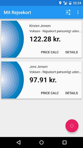 Min Rejseven screenshot 1