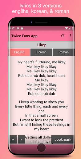 Twice Songs Lyrics & Wallpapers screenshot 4