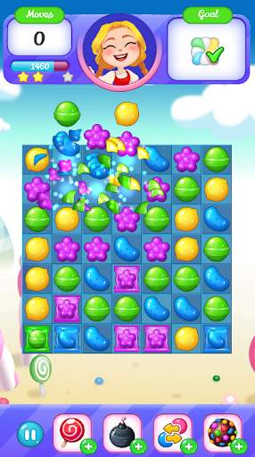 Sugar Candy Heroes - World Match 3 Game! screenshot 1