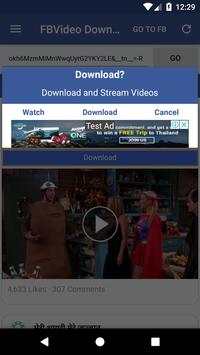 FBVideo Downloader screenshot 2