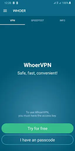 Whoer VPN - unlimited & free, fast VPN proxy 1 تصوير الشاشة