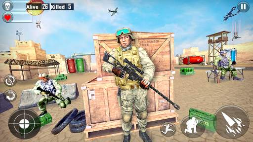 Modern Sniper Dessert Shooting 2020: Shooting Game screenshot 1