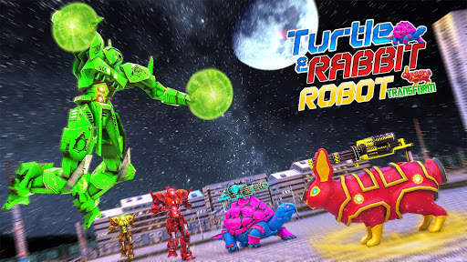 Turtle and Rabbit: Robot Transform Games screenshot 3