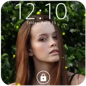 My Photo Fireflies lockscreen