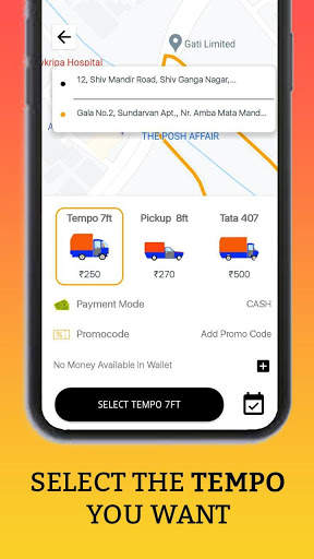 Trucko - Mini truck/tempo booking app screenshot 4