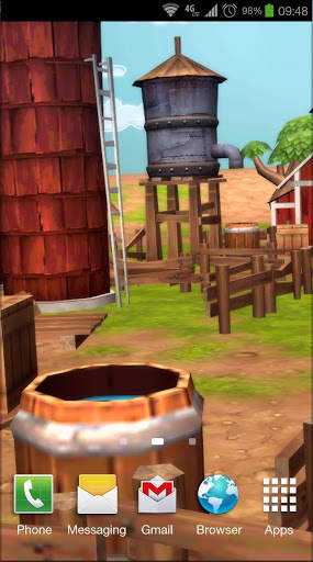 Cartoon Farm 3D Live Wallpaper screenshot 8