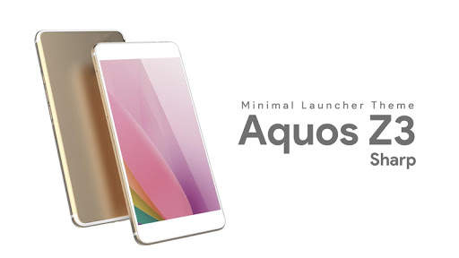 Launcher Theme For Sharp Aquos Z3 screenshot 1
