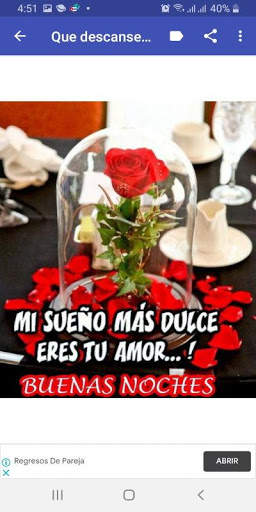 Buenos días, buenas noches amor 4 تصوير الشاشة
