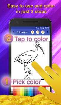 Birds Coloring Game for Kids screenshot 3