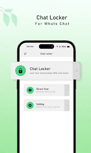 Chat locker for Whats chat screenshot 2