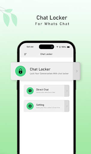 Chat locker for Whats chat screenshot 2