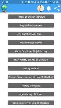 EXCELLENT HISTORY OF ENGLISH LITERATURE screenshot 1