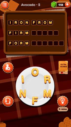 Kitchen of Words - Make a tasty word screenshot 1