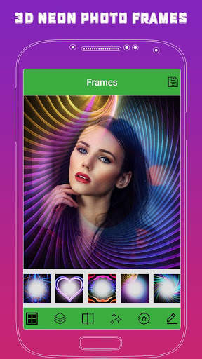 3D Neon Effect for Photos- Neon Photo Frame screenshot 5