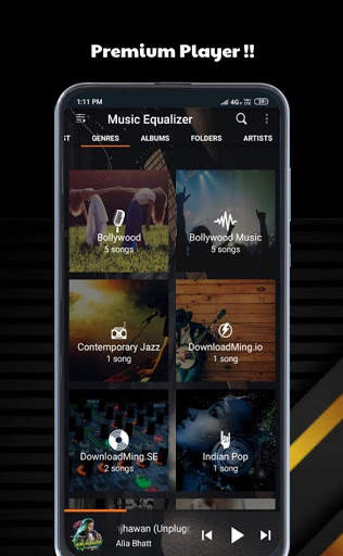 Music Player 2020 - Bands Equalizer Audio Player screenshot 4