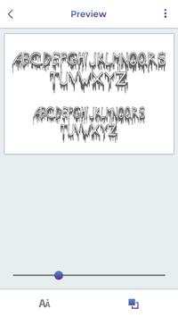 Horror Fonts Style screenshot 4
