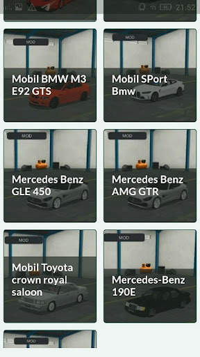 Mod Mobil Mewah screenshot 3