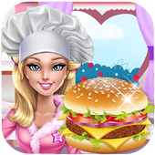 Super Princess Burger Maker - Kitchen Cooking icon