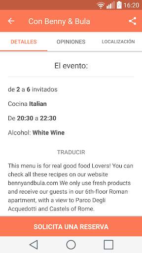 Eatwith - Eventos Culinarios screenshot 4
