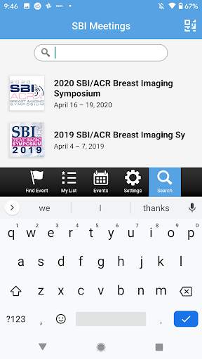SBI Meetings screenshot 2