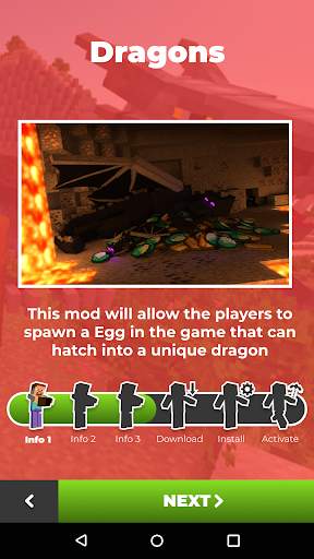 DRAGONS mod for Minecraft PE screenshot 6