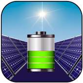 Solar  Battery  Fast Charger icon