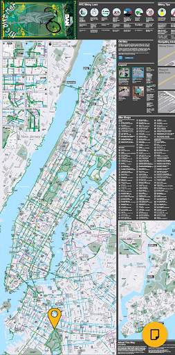 NYC Bike Map Offline screenshot 1