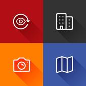 Direcional Tour Virtual icon