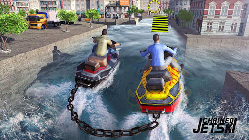 Chained Boat Driving Simulator 2018 screenshot 3
