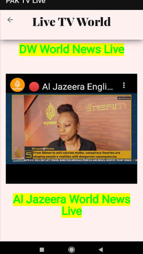 PAK   World TV Live HD screenshot 3