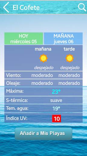 El Tiempo en la Playa скриншот 4