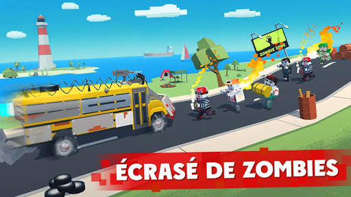Zombie Derby: Pixel Survival screenshot 1