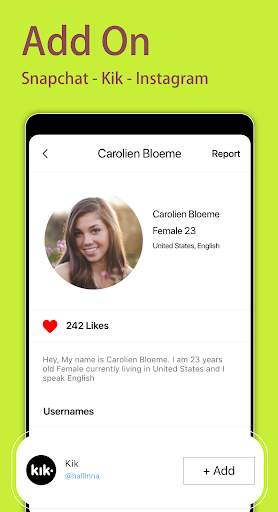 SFriends: Find friends on Snapchat, Kik, Instagram screenshot 3