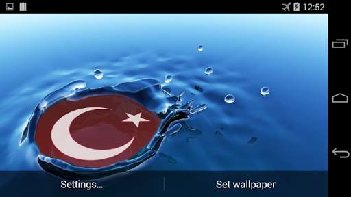 Turkish Flag Live Wallpaper screenshot 4