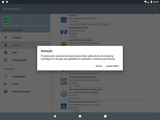 Gerenciador de aplicativos do sistema screenshot 21
