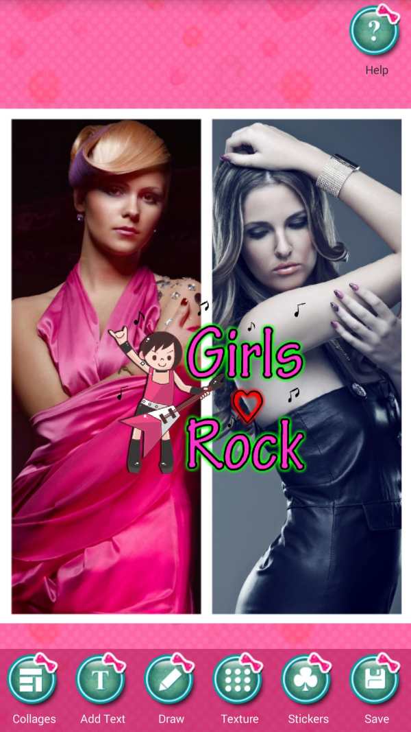 Girl Collages screenshot 1