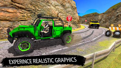 Crazy offoad Jeep Driving Games 3D-Multistory 4x4 screenshot 2