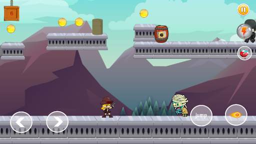 Zombie war and shooting game screenshot 4