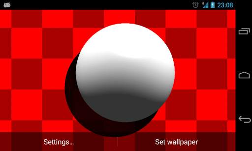 Boing Ball Live Wallpaper Lite screenshot 4