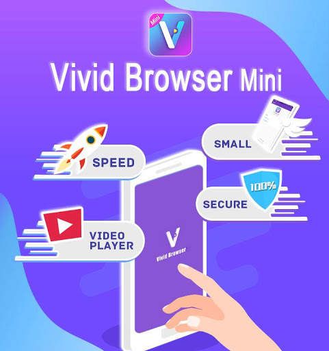 Vivid Browser Mini:Private&Fast🚀 screenshot 1