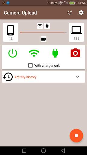 Photo Camera Upload screenshot 1