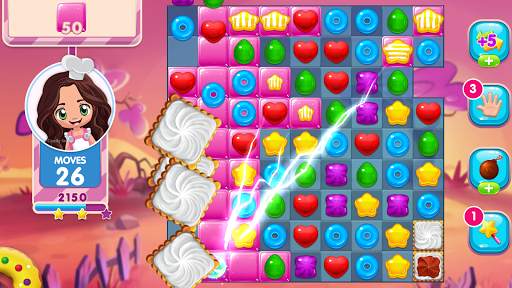 Sweet Sugar Candy Match3 Crit screenshot 10