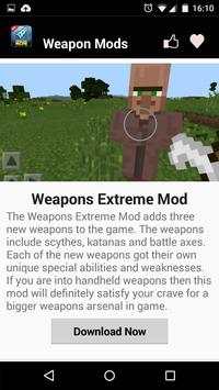 Senjata MOD Untuk MCPE! screenshot 7