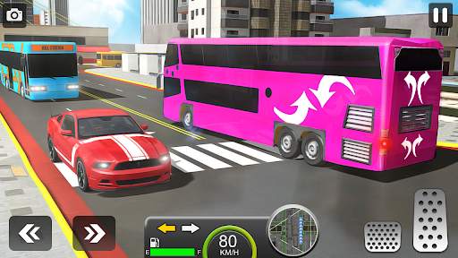 Ultimate City Coach Bus Games: Bus Racing Games screenshot 4