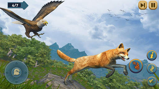 Flying Bird Eagle Simulator 3D screenshot 3