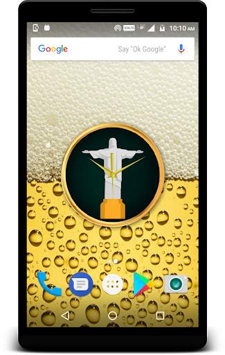 Brazil Clock Live Wallpaper screenshot 3