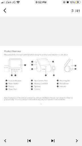 70mai dash cam pro guide screenshot 4
