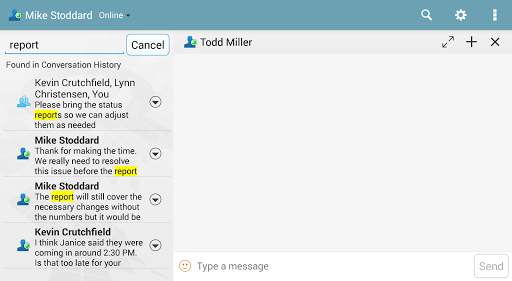 Micro Focus Messenger 10 تصوير الشاشة