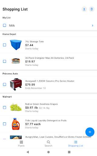 reebee: Flyers & Shopping List скриншот 8