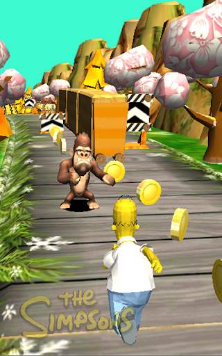 Subway Bart Run - Jungle Dash Family Adventure screenshot 2